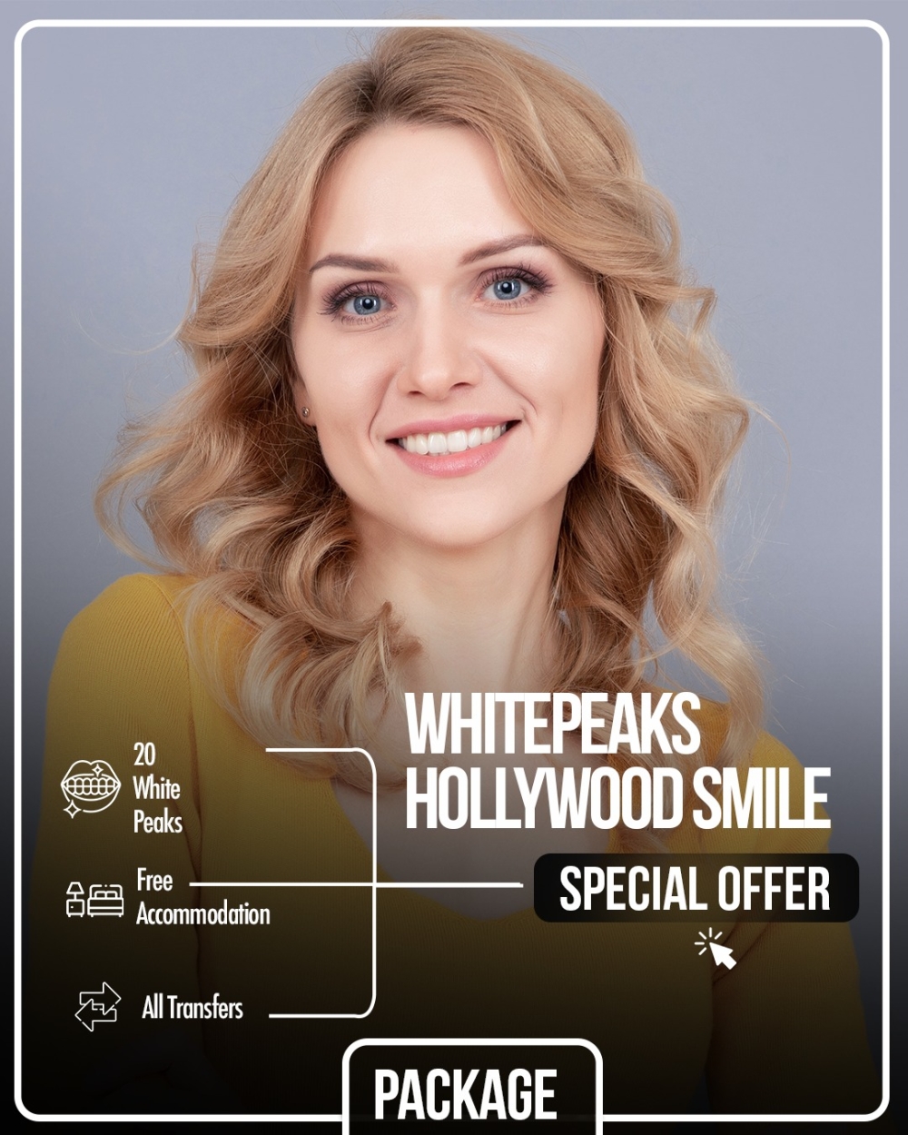 Whitepeaks Hollywood Smile img